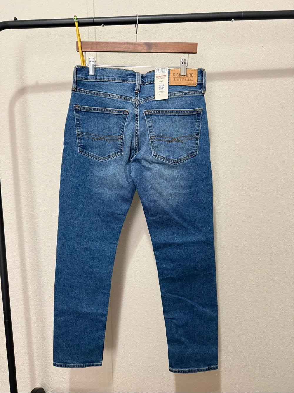 Levi's Slim Blue Washed Denim Jeans